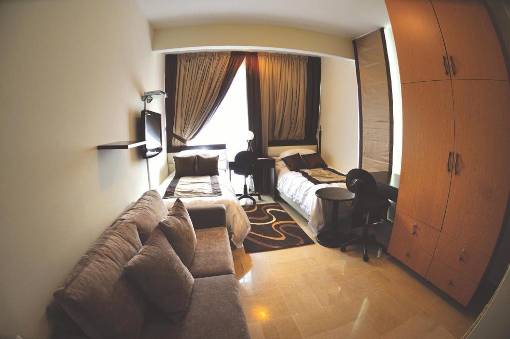 Bliss 3000 Furnished Studios Bejrút Szoba fotó